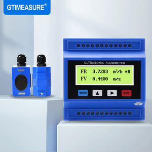 Compteur de débit d'eau ultrasonique portable industriel, compteur de débit ultrasonique mural pour la <span class=keywords><strong>mesure</strong></span> de l'eau chaude et froide - Product Image 4