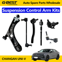 Bras de suspension inférieur avant pour Changan UNI-V, kits de bras de suspension, silentbloc de barre stabilisatrice avant, rotule de direction extérieure