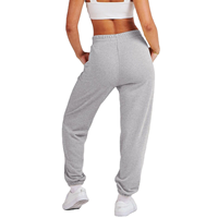Pantalon de sport respirant grande taille couleur unie coupe ajustée pour la course en extérieur, jogging et survêtement ample – Vente en gros