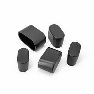 Protector de Patas de Silla Ovalado de Goma Negra, Duradero, para Muebles, 15x30, 16x34, 20x40, 25x50, 30x60 - Product Image 2