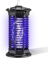 Lámpara Mata Mosquitos Eléctrica JZ Lighting, Trampa de Luz UV Ecológica de ABS Sólido para Uso en Interiores y Exteriores