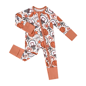 Bamboe Babykleding Nieuwgeboren Gestreept Geruit Meerkleurig Tweezijdig Ritsbaar Op Maat Ecologisch Ademend Groothandel Babykleding Sets - Product Image 4