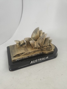 Personalizable <span class=keywords><strong>Sydney</strong></span> <span class=keywords><strong>Opera</strong></span> House modelo poliresina Base estilo artificial hecho a mano pintado a mano 3D artesanía decoración del hogar recuerdo - Product Image 4