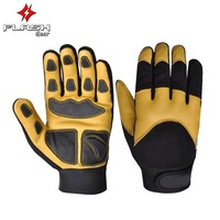Gants de travail pour hommes respirants et imperméables sur mesure avec rembourrage en caoutchouc et poignet extensible