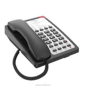 <span class=keywords><strong>Téléphone</strong></span> <span class=keywords><strong>fixe</strong></span> analogique filaire Sachikoo pour chambre d'hôtel, en plastique/ABS, avec connectivité LAN, modèle SN-0008 - Product Image 2