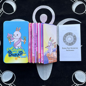 Oferta Especial: Cartas del <span class=keywords><strong>Tarot</strong></span> con Estampado Dorado en Caja de Hierro, Cartas del Oráculo en Inglés, Juego de Cartas - Product Image 4