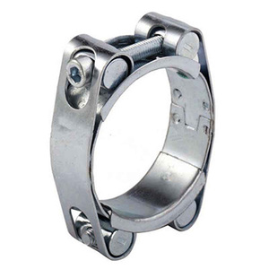 <span class=keywords><strong>LJ</strong></span> แคลมป์ยึดท่อชนิดอานม้ายึดเหล็กสแตนเลสคู่55-65มม. สำหรับงานหนักผู้ผลิตจีน - Product Image 2