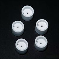 Aislante Cerámico de Alúmina, Cilindro Hueco con Cavidad Empotrada, Alta Frecuencia, Piezas Cerámicas Industriales Electrónicas Personalizadas