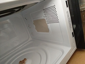 Four à micro-ondes Hoffmans moderne noir 25L, contrôle numérique, 800W, avec fonction grill, dégivrage, minuterie et plateau tournant en verre, pour l'Afrique et le Nigéria - Product Image 5