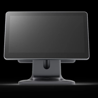 15.6 "11.6" double écrans tout en un POS caisses enregistreuses balance terminal de paiement au détail point de vente complet
