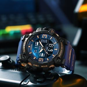 Reloj Deportivo SMAEL 8049 para Hombre, Digital, Doble Hora, Cronógrafo, Resistente al Agua 50M, con Indicador de Semana, Reloj de Pulsera, Relogio Masculino - Product Image 2