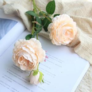 Trang Trí Đám Cưới Châu Âu Hoa Mẫu Đơn Nhân Tạo 3 Đầu Thân Cây Hoa Mẫu Đơn Lụa Hoa Hoa Mẫu Đơn Trang Trí Cho Bán - Product Image 4