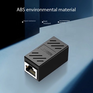 Nhà Máy Bán buôn RJ45 Mạng Cáp Splitter Adapter 1 để 2 cách LAN <span class=keywords><strong>Ethernet</strong></span> RJ45 Coupler nối Extender - Product Image 4