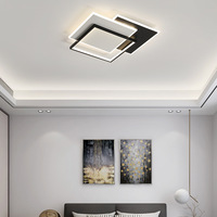 Design créatif plafonnier LED moderne luminaires montés en surface éclairage montage en surface intérieur acrylique led deckenleuchte