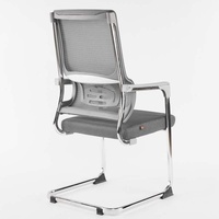Chaise de bureau ergonomique moderne en maille avec design confortable et fonction empilable pour la maison/le bureau