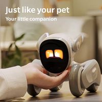 Loona Smart AI Robot pour animaux de compagnie avec contrôle gestuel commandes vocales surveillance à distance Smart Loona Pet Dog Intelligent Loona Go Robot