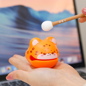 Stress Relieving Wooden Fish <b>Desk</b> Decor Multi Piece Plastic Zen Style Office Accessory Birthday Gift For Female Friends - Product Image 4