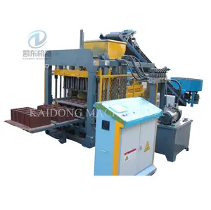 Automatic cement brick making machinery business ideas with small investment 2023 jaw crusher with foldable belt conveyor