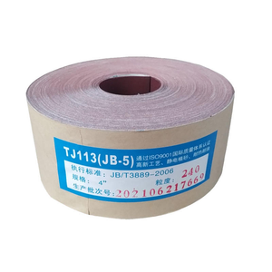 Rotolo di Tessuto Abrasivo di Alta Qualità 100mm*80m, Grana di Ossido di Alluminio da 60 a 320 # - Product Image 1