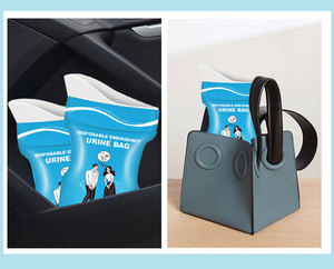 ถุงเก็บปัสสาวะแบบใช้แล้วทิ้ง ขนาด 900 มล. ผลิตจากพลาสติก LDPE พร้อมซิปล็อค พิมพ์ลายกราเวียร์ เหมาะสำหรับการตั้งแคมป์ เดินป่า ใช้ในอุตสาหกรรม และในครัวเรือน - Product Image 5