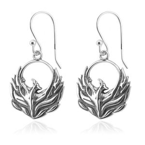 Boucles d'oreilles en argent 925 avec motif d'aigle – Boucles d'oreilles audacieuses et élégantes avec motif d'aigle pour hommes, femmes, bijoux unisexes, accessoire de mode pour usage quotidien - Product Image 4