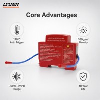 Extincteur automatique de classe D pour batteries lithium-ion de véhicules électriques – Système de suppression d'incendie avec protection thermique contre la dérives thermique