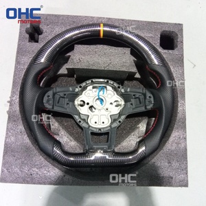Volante Personalizado de Fibra de Carbono Real con Cuero Perforado/Alcantara para VOLKSWAGEN VW MK7 MK 7.5 GOLF <span class=keywords><strong>GTI</strong></span> 2013-2020 - Product Image 5