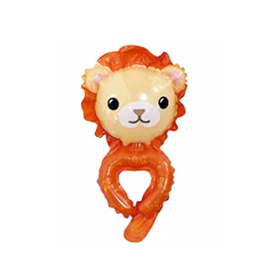 Globo de calidad de muñeca de juguete para niños al por mayor pequeño regalo Animal de dibujos animados Mini diadema Panda mono conejito globo - Product Image 5