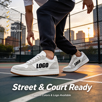 Chaussures de skate décontractées pour hommes avec logo personnalisé, baskets basses respirantes, chaussures de marche personnalisées pour hommes