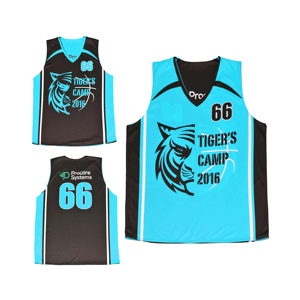 Maillot à séchage rapide uniforme d'équipe de basket-ball d'herbe de conception de qualité supérieure pour le service d'OEM d'étudiants avec le nom d'équipe personnalisé - Product Image 2