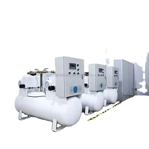 Hospital Medical Vacuum System Medical Horizontal Tank Vacuum Pump System For Hospital Use