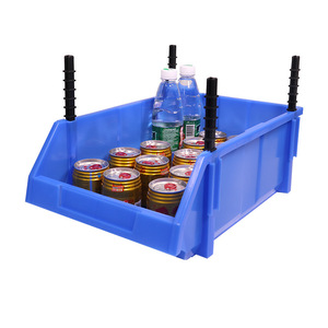 Caja de Plástico Modular Rectangular de HDPE, Tipo Vertical, Organizador de Almacenamiento para Garaje, Contenedor de Herramientas y Accesorios - Product Image 1