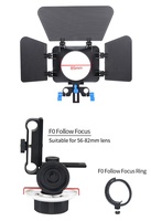 Kit de Cage de caméra avec boîtier mat de mise au point suivante pour ensemble de CAGE A7 pour DSLR GH4 A7S A7 A7R A7RII A7SII