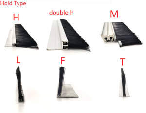 Garagedeur Toevoer <span class=keywords><strong>Nylon</strong></span> Seal <span class=keywords><strong>Strip</strong></span> Borstel - Product Image 6