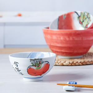 Bols à riz et bols à nouilles en céramique japonaise, Mino Ware, style japonais et <span class=keywords><strong>Wafu</strong></span>, bols à légumes peints à la main avec sous-glaçure - Product Image 2