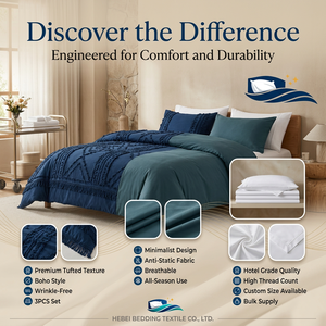 <span class=keywords><strong>Set</strong></span> di Biancheria da Letto Morbido e Soffice con Stampa Leopardata 3D, Copripiumino Queen/King Size Bianco Crema con Federe, Lussuoso e di Alta Qualità - Product Image 6