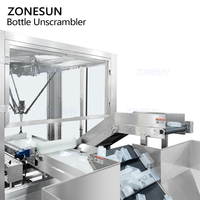 Machine de tri robotisée à guidage visuel ZONESUN ZS-LP350 entièrement automatique pour bouteilles en plastique irrégulières, rondes et carrées
