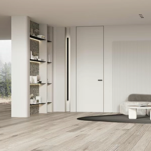 خزانة تخزين فاخرة مثبتة على الحائط لغرفة المعيشة من ميلينكو، أثاث للمدخل، رف أحذية، خزائن مخصصة، خزائن عرض عصرية - Product Image 3