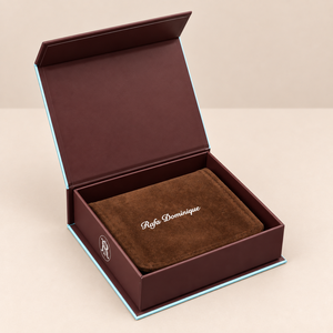 Boîte à bijoux en papier avec logo personnalisé imprimé, prix de gros, boîte magnétique en papier robuste pour l'emballage de colliers et de boucles d'oreilles - Product Image 3