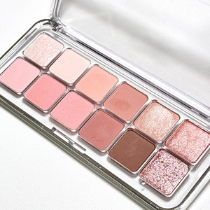 อายแชโดว์สไตล์<span class=keywords><strong>เกาหลี</strong></span> 12 สี พาเลทอายแชโดว์เนื้อแมตต์ประกายมุกสีเทา<span class=keywords><strong>สีชมพู</strong></span>เอิร์ธโทนอเนกประสงค์<span class=keywords><strong>แต่ง</strong></span><span class=keywords><strong>ตา</strong></span>แบบออลอินวัน - Product Image 6