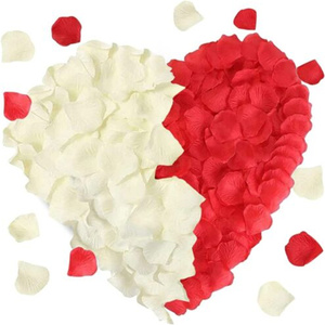 Pétalos de Rosa artificiales de puntos de fiesta, arreglo DIY, pétalos para extender a mano, decoración de cama para habitación de boda, <span class=keywords><strong>accesorios</strong></span> de <span class=keywords><strong>matrimonio</strong></span> - Product Image 6