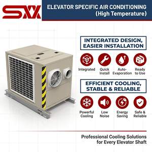 Aire Acondicionado Todo en Uno de 1.5HP Específico para Elevadores, Integrado con Refrigeración y Calefacción, Sin Goteo, para Elevadores de Carga NQ-R-35 / NQ-EC-A0213 - Product Image 4