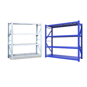 Adjustable 4 Layers 100kg per layer Metal <strong>Storage</strong> Shelves warehouse shelving rack/<strong>storage</strong> shelf for garage <strong>mezzanine</strong> <strong>floor</strong> - Product Image 2