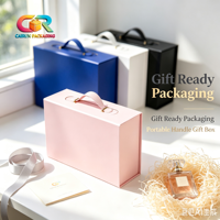 Emballage en papier rigide prêt à l'emploi, boîte cadeau magnétique pliable beige, boîtes d'expédition pliables, boîtes de fiançailles pliables