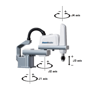 易于编程的高速4轴工业SCARA机器人，用于电子组装和拾取和放置 - Product Image 2