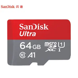 Top Quality TF Card Sandisk Full HD Video SD Memory Card SD Cards Ultra Class 10 32GB 64GB 128GB 256GB Black Plastic Dropship