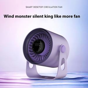 OEM سطح مكتب محمول قابل لإعادة الشحن ومثبت على الحائط <span class=keywords><strong>USB</strong></span> صغير محمول بسرعات رياح للاستخدام في غرف النوم - Product Image 2