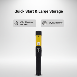 Professionele 1,4-inch LCD-scherm brandstofcel-sensor ademtestmeter met 20.000 testregistraties voor zakelijk gebruik - Product Image 4