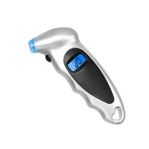 Manómetro Digital <span class=keywords><strong>de</strong></span> presión <span class=keywords><strong>de</strong></span> <span class=keywords><strong>aire</strong></span> para neumáticos, pantalla LCD para coche, camión y bicicleta, 150 PSI, 4 Ajustes - Product Image 1