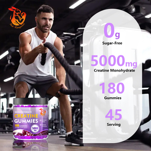 Suplemento Deportivo de Alta Potencia para Adultos, Ayuda a Desarrollar Músculo, Aumenta la Energía y la Resistencia, Gomitas de Creatina Monohidrato - Product Image 2